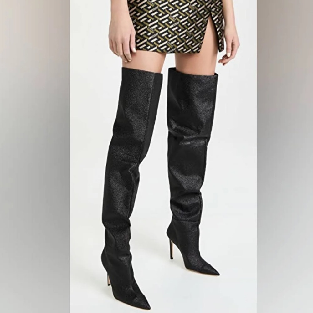 Good American Slouchy Over Knee Boots